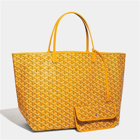 goyard yellow travel bag|genuine Goyard crossbody bags.